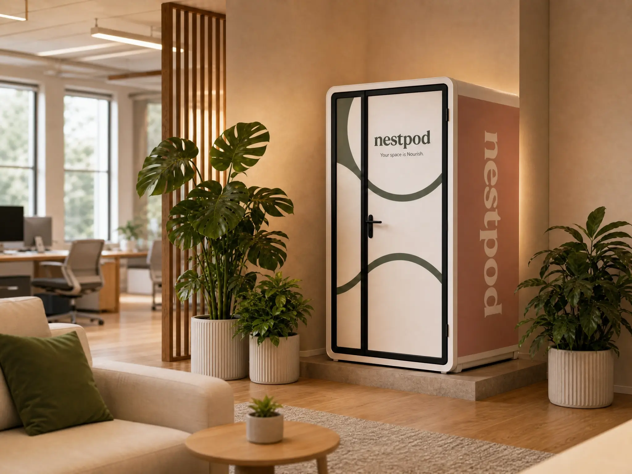 A Nestpod Ceres in an office